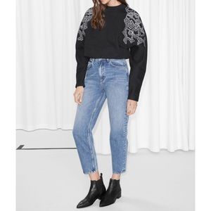 & And Other Stories High Rise Mom Jeans 27